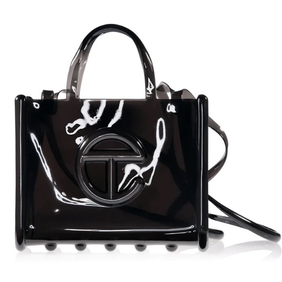 Telfar x Melissa Medium Jelly Shopper - Black - Picture 5 of 8